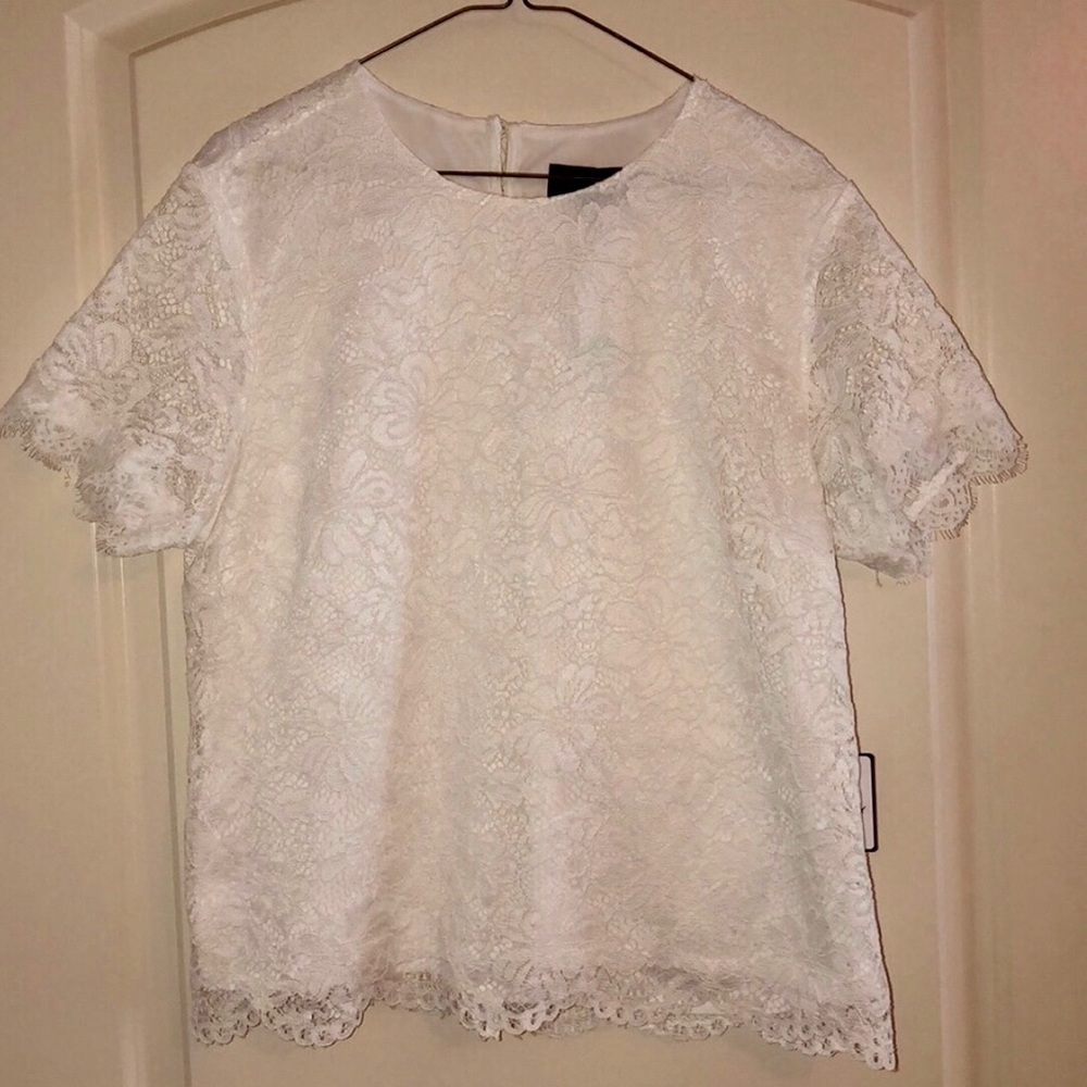 Laundry by Shelli Segal - Sherri Lace Blouse